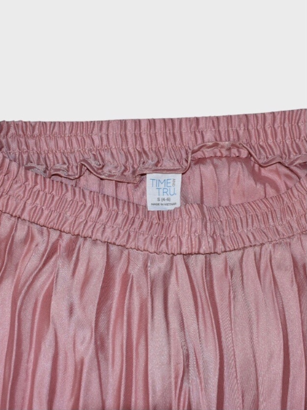 Time and Tru Crinkle Pleated Skirt - Picture 5 of 5